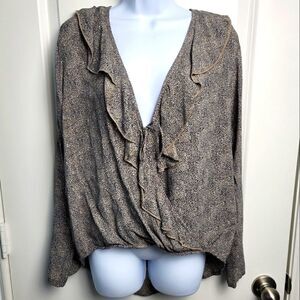 LUCY LOVE Leopard Print Blouse